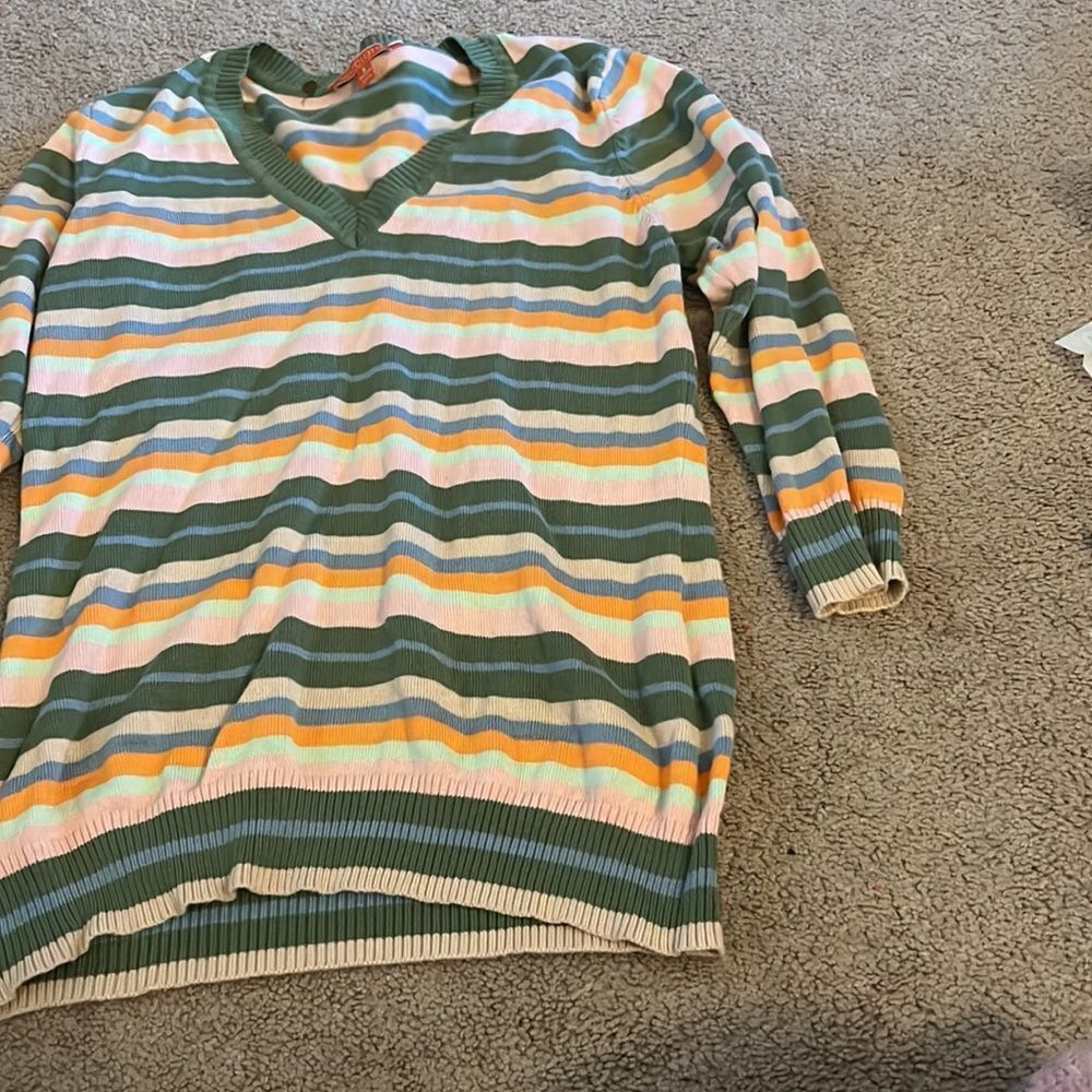 ModCloth striped small top - Picture 2 of 6